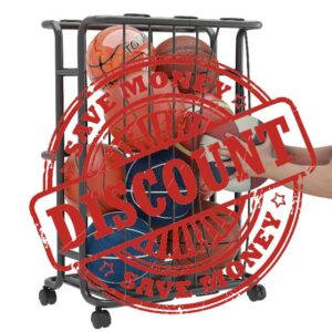 Durable Metal Ball Storage Rack