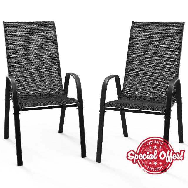 Bonnlo Garden Chairs Set of 2