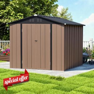 Outdoor Metal Storage Shed