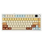 EPOMAKER RT85 Wireless Mechanical Keyboard with Joystick & DIY Screen, 8000mAh, BT/USB/2.4Ghz, Ho...