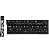 EPOMAKER AULA WIN60 HE 60% Wired Magnetic Keyboard with Adjustable Actuation, 8000 Hz Polling Rat...
