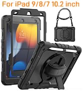 SEYMCY Case for iPad 10th Generation 10.9 inch 2022, Shockproof Case with Screen Protector, 360&deg; ...