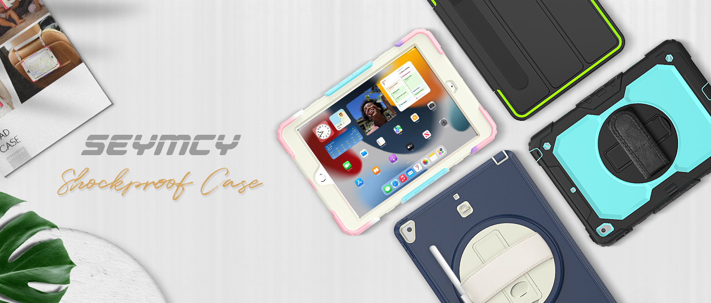 ipad 8th 7th generation 10.2 inch case 2020 2019 heavy duty rugged shockproof rubber hard cover