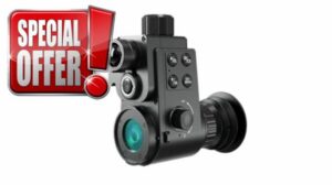 Sytong HT-88 Night Vision Add-On with Sony Sensor for Day & Night Hunting - HD 1440x1080 OLED Quick-Connect to Rifle Scope