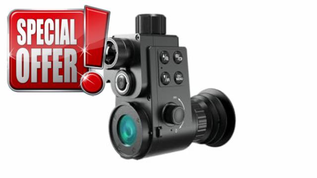 Sytong HT-88 Night Vision Add-On with Sony Sensor for Day & Night Hunting - HD 1440x1080 OLED Quick-Connect to Rifle Scope