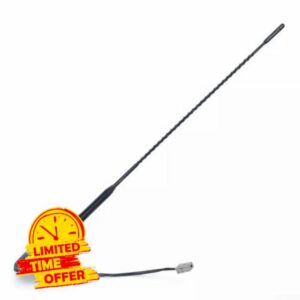 Roof Mounted Radio Antenna for Isuzu for D‑MAX for MU‑X 2012‑2018 Replacement Part OE 8‑98053048‑0 Black