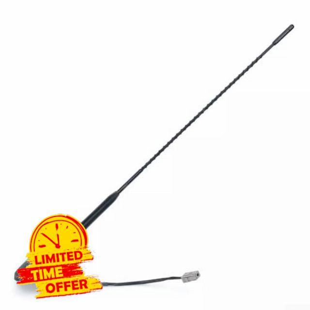 Roof Mounted Radio Antenna for Isuzu for D‑MAX for MU‑X 2012‑2018 Replacement Part OE 8‑98053048‑0 Black