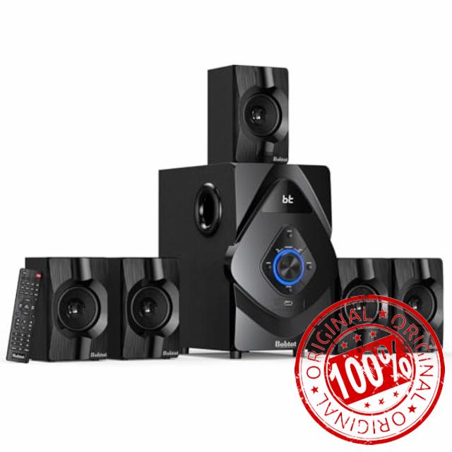 Bobtot Home Theater System Wireless Rear Satellite Speakers 800W 6.5inch Subwoofer 5.1/2.1 Channel Surround Sound Systems with ARC Optical Bluetooth Inpu