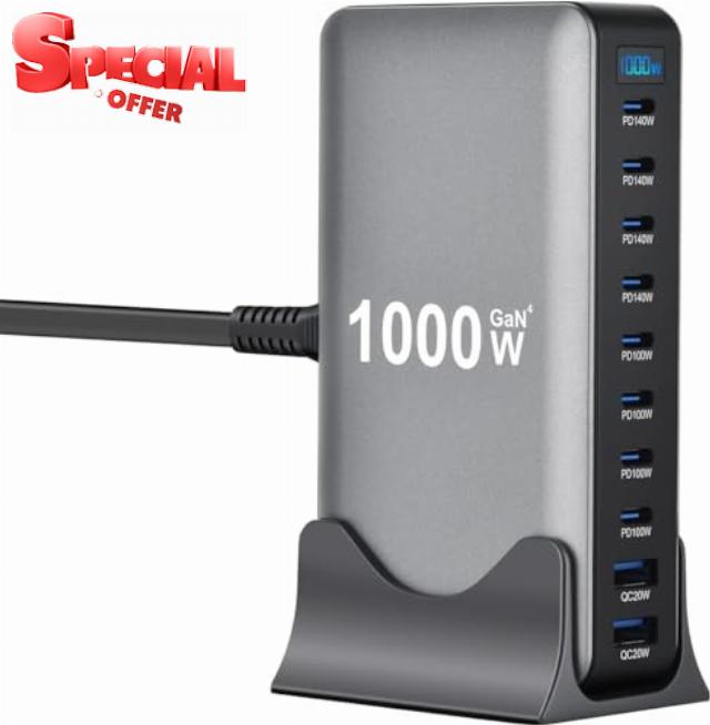 1000W USB C Charger