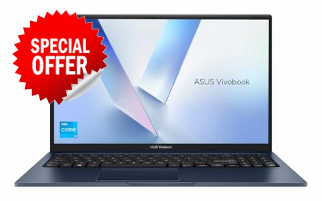 ASUS Vivobook 15 X1504ZA Intel Core i3-1215U 8GB 128GB SSD 15.6" W11H S Laptop