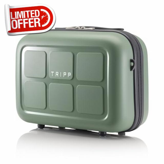 Tripp Holiday 8 Moss Vanity Case 25x37x17cm