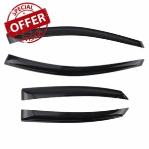 maXpeedingrods 4Pcs Wind Deflectors Visors Kit for Ford Focus MK2 2004-2011