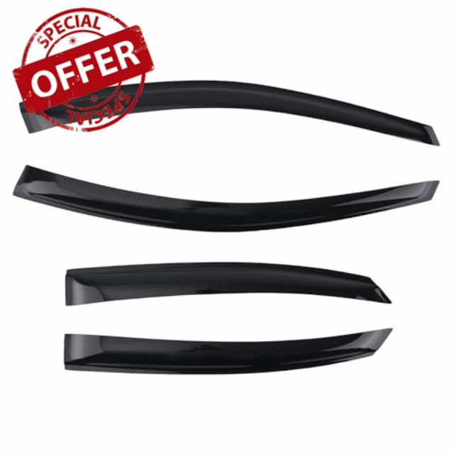 maXpeedingrods 4Pcs Wind Deflectors Visors Kit for Ford Focus MK2 2004-2011