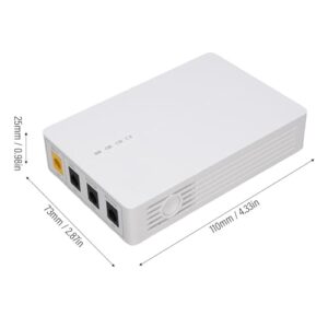 6000mAh Uninterruptible Power Supply for Router Modem with 2 DC Output Ports