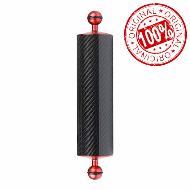 Akozon 10 Inch Underwater Floating Carbon Fiber Photography Arm Enhanced Buoyancy for Diving Light Systems