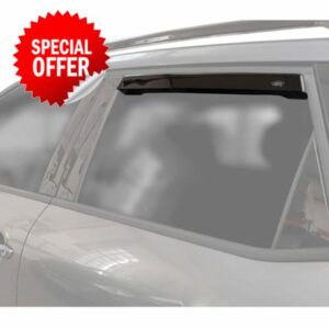 DGA Wind Deflectors (Rear) compatible with Toyota Corolla (E21) HB 5-doors 2019- (2-pieces)