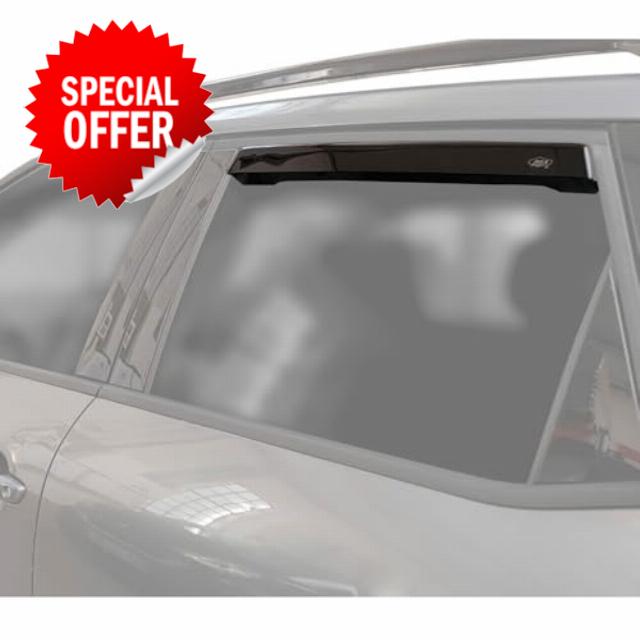 DGA Wind Deflectors (Rear) compatible with Toyota Corolla (E21) HB 5-doors 2019- (2-pieces)