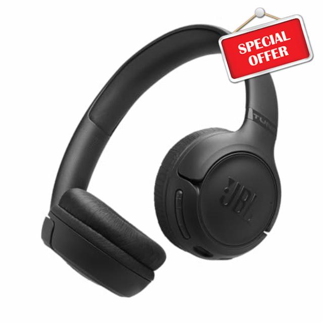 JBL Tune 530 BT Wireless On-Ear Headphones with JBL Pure Bass Sound