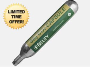 BISLEY 88g Co2 Co 2 Gas Cartridge Air Rifle 88 Gram Airsource Paintball 88g 4 Pack