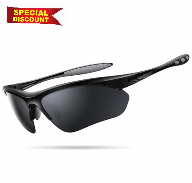 Lamicall 2026 Polarized Sports Sunglasses for Men Women - [22g Ultra-Light] UV400 Protection Glasses for Cycling Driving Running Golf Hiking Ski with TR90 Frame