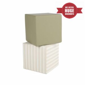 CuddleCo Soft Play Cubes 2pc Set - Build Strength