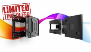 Sky Glass Wall Mount - Black