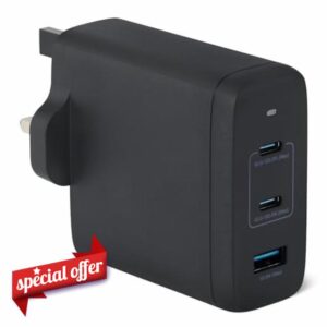 Amazon Basics Fast Charging USB C Nano GaN Wall Charger