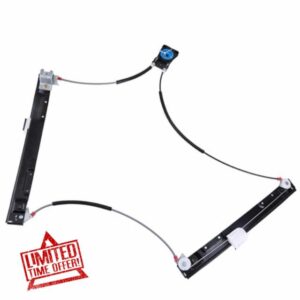 LICHENGTAI Front Left Passenger Side Window Regulator with Motor C2Z31201 Compatible for Jaguar XF X250 2008-2015 Electric Window Regulator Front Left Passenger Side with Moto