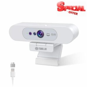 TOALLIN 4K UHD Webcam for PC