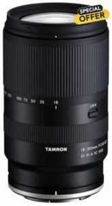 Tamron 18-300mm F/3.5-6.3 Di III-A VC VXD All-in-One Zoom Lens for Nikon Z APS-C Mirrorless Cameras