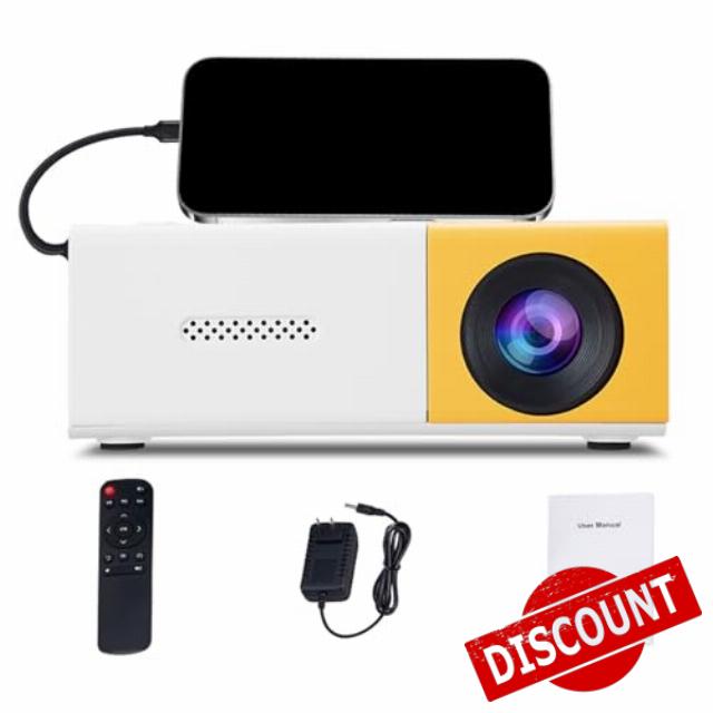 Mini Projector 1080P with 4K Support