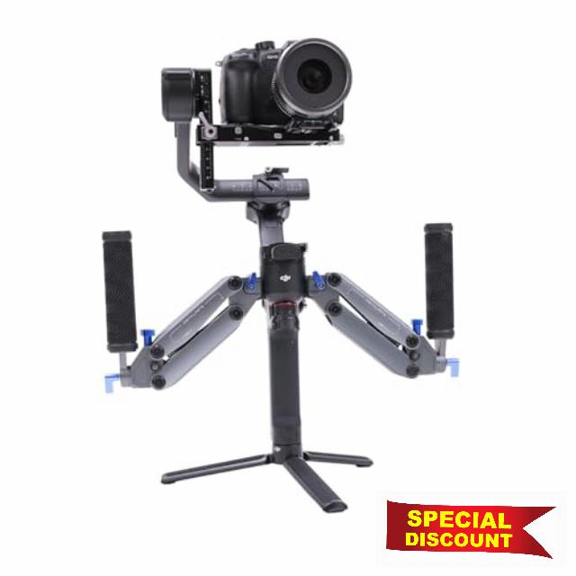 ARES-SE Gimbal Dual Handle Grip with NATO Rails