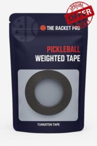 Weighted Tungsten Tape for Pickleball Paddles | Non-Toxic & Customizable Alternative to Lead Tape