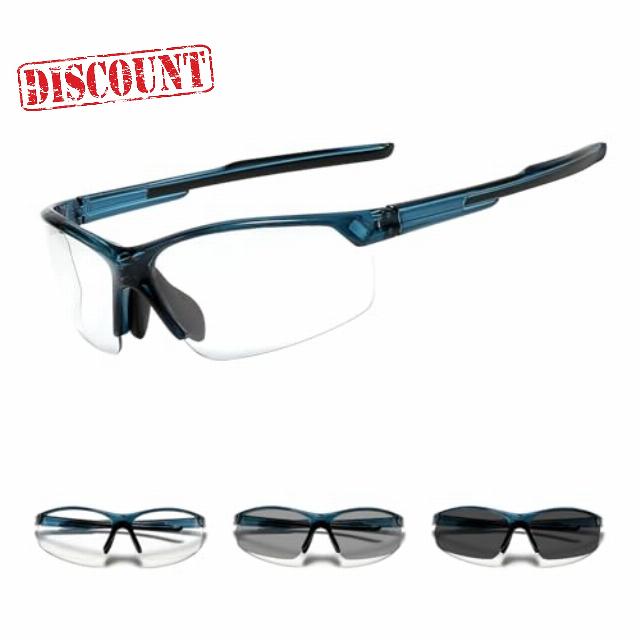 Suertree Photochromic Cycling Glasses Men Women Clear Sports Sunglasses Mountain Bike Riding MTB Bicycle Running Golf