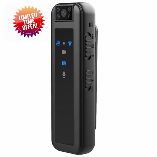 Recall Mini Body Camera 1080P Personal Bodycam