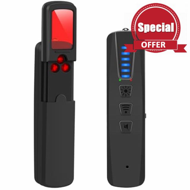 Hidden Spy Camera Detector Upgraded AI - GPS Tracker RF Detector Anti-Spy Bug Detector