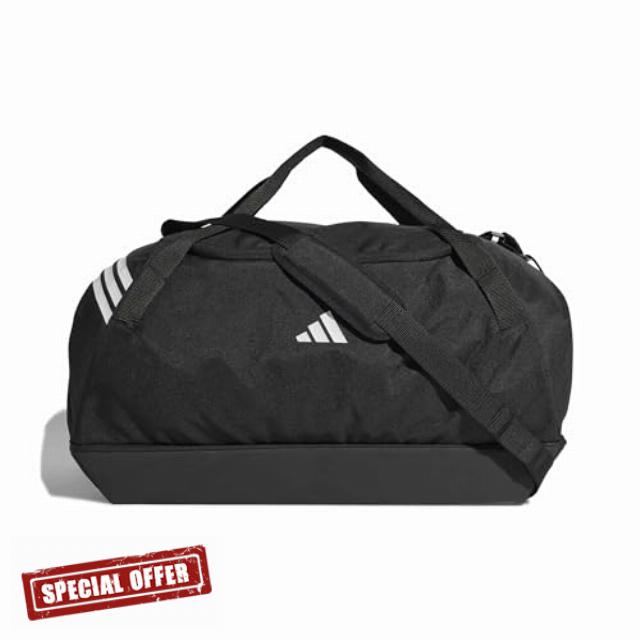 adidas TIRO Duffel Bag Large with Bottom Compartme