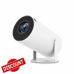 Lumi Beam Portable Projector (white（with built-In android)