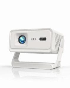 【Auto Focus & 2×5W Speakers】Xgody Mini Projector with Android 14