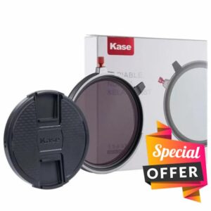 Kase 77mm 3 in 1 Variable ND1.5-8 Stops + CPL + Black Mist 1/4 Camera Lens Filter