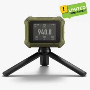 Athlon Chronograph - Rangecraft Velocity PRO Ballistic Chronograph & Air Rifle Chronograph | 65-5000 FPS Radar | ±0.1% Accuracy | IP67 Waterproof | Bluetooth App