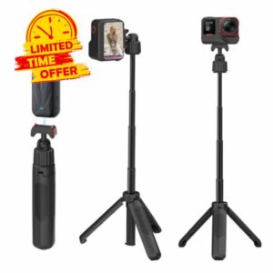 40cm/15.75" Selfie Stick Tripod Stand for Insta360 Ace Pro 2 Insta 360 X5 Accessories