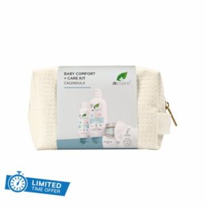 Dr Organic - Calendula Baby Comfort & Care Kit - Women's & Men's Skincare - Baby Essentials - Vegan