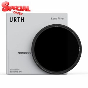 Urth 72mm ND100000 (16.6 Stop) Solar Lens Filter (Plus) — 20-Layer Nano-Coated