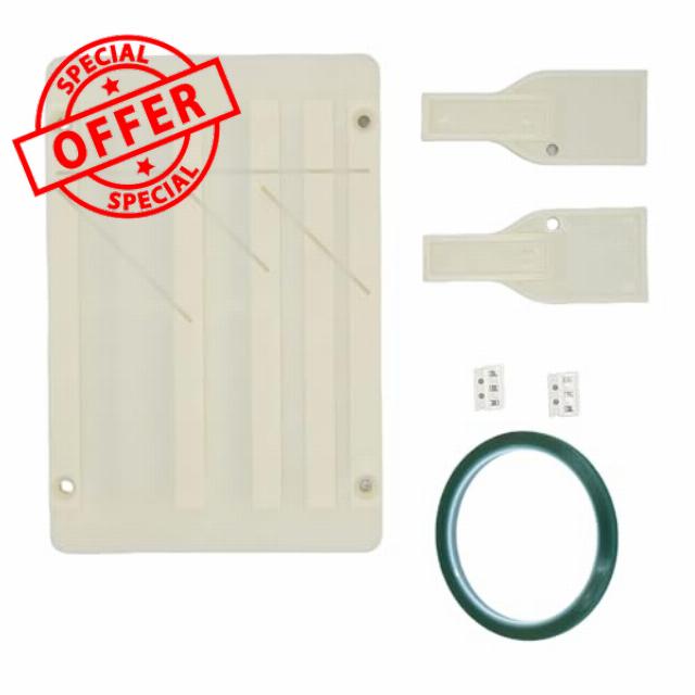 Splicing Tape Set Professional Block Opening Cassettes Leader For 1/4 10inch Splicer Open Reel Splicing Ki