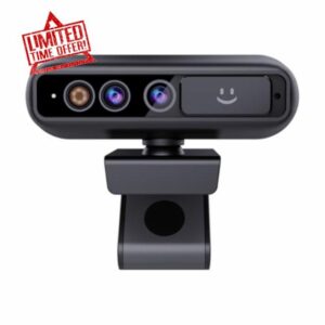 Project Telecom Verify 2K Webcam with Windows Hello Facial Recognition & IR Sensor - 5MP CMOS Sensor