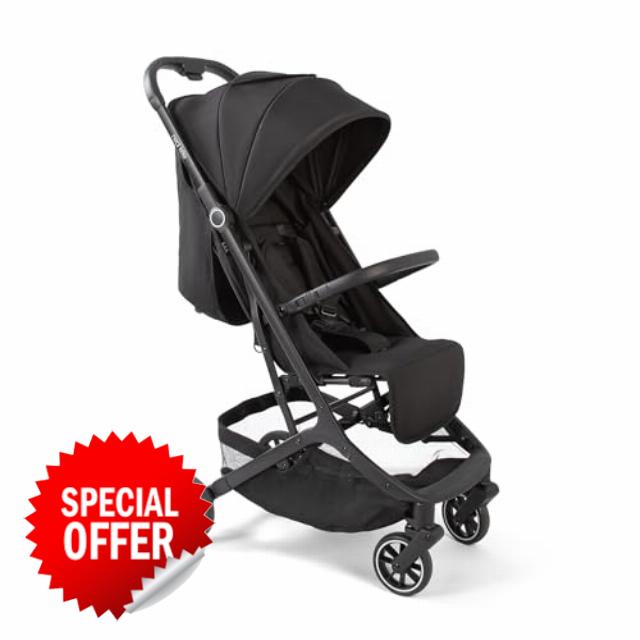 Red Kite Push Me Explor Ultra Compact Fold Stroller - Black