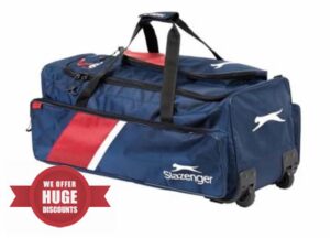 PROSTYLE SPORTS Cricket Wheel Bag Slazenger V60 Wheelie Bag Cricket Duffle Bag Adults