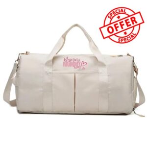Luxury Yummy Mummy Duffel Bag for Mum Life | Spacious Travel