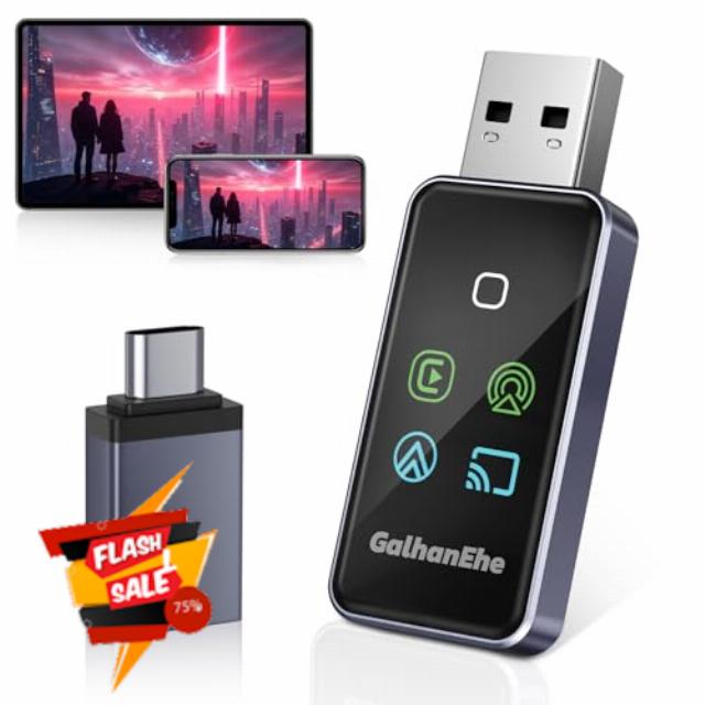 4 In 1 Wireless CarPlay Adapter